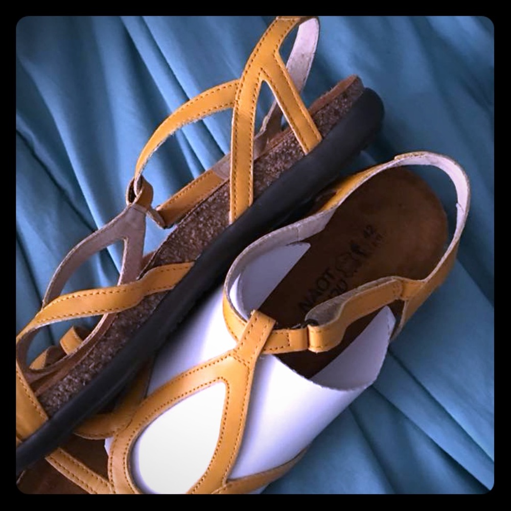 Naot leather sandals